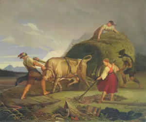 Harvesting the Hay Before the Storm, 1844 (oil on canvas) Harvesting the Hay Before the Storm, 1844 (oil on canvas)