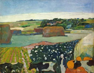 Haystacks in Brittany, 1890 (oil on canvas) Haystacks in Brittany, 1890 (oil on canvas)