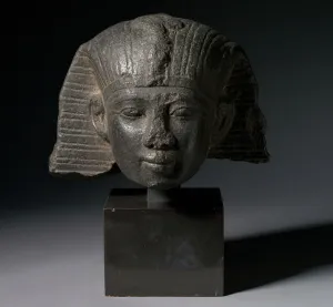 Head of a King, 21st or 22nd Dynasty, c.1069-715 BC (granodiorite) Head of a King, 21st or 22nd Dynasty, c.1069-715 BC (granodiorite)