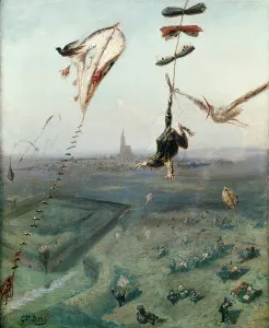 Between Heaven and Earth, 1862 (oil on canvas) Between Heaven and Earth, 1862 (oil on canvas)