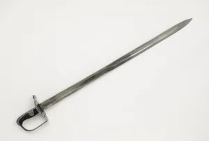 Heavy Cavalry Trooper's sword, c.1814 (steel with wooden grip) Heavy Cavalry Trooper's sword, c.1814 (steel with wooden grip)