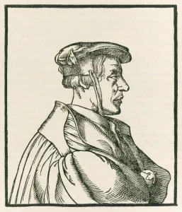 Heinrich Cornelius Agrippa von Nettesheim (1486-1535) title page engraving from ' Heinrich Cornelius Agrippa von Nettesheim (1486-1535) title page engraving from '