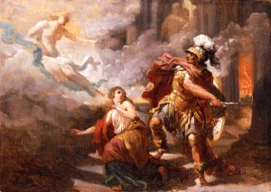 Helen Saved by Venus from the Wrath of Aeneas, 1779 (oil on canvas) Helen Saved by Venus from the Wrath of Aeneas, 1779 (oil on canvas)