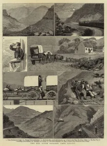 The Hex River Railway, Cape Colony (engraving) The Hex River Railway, Cape Colony (engraving)