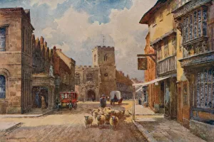 High Street, Stratford-on-Avon (colour litho) High Street, Stratford-on-Avon (colour litho)