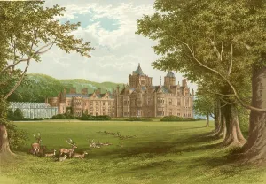 Holker Hall Print, Alexander Francis Lydon (1836-1917)
