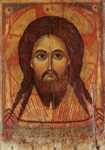 The Holy Face, 1200-1250 (tempera on wood) The Holy Face, 1200-1250 (tempera on wood)