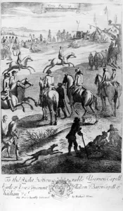 Horse Racing, from The Gentlemans Recreation published by Richard Blome Horse Racing, from The Gentlemans Recreation published by Richard Blome