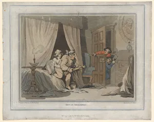 House Breakers, print made by Thomas Molten, 1791 (hand-coloured engraving) House Breakers, print made by Thomas Molten, 1791 (hand-coloured engraving)