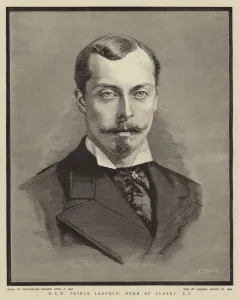 HRH Prince Leopold, Duke of Albany, KG (engraving) HRH Prince Leopold, Duke of Albany, KG (engraving)