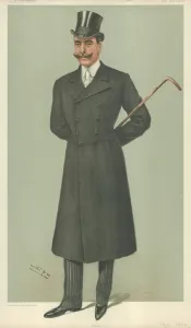 HSH The Duke of Teck, Frank, 17 July 1902, Vanity Fair cartoon (colour litho) HSH The Duke of Teck, Frank, 17 July 1902, Vanity Fair cartoon (colour litho)