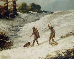 Hunters in the Snow or The Poachers (oil on canvas) Hunters in the Snow or The Poachers (oil on canvas)