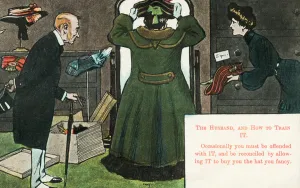 The husband and how to train it (colour litho) The husband and how to train it (colour litho)