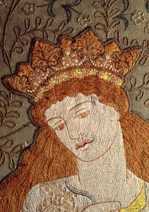 Illustration from Geoffrey Chaucer's Legend of Good Women c.1875 (tapestry) Illustration from Geoffrey Chaucer's Legend of Good Women c.1875 (tapestry)