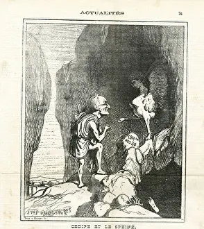 Illustration of Stop (1825-1899) in Le Charivari, 1873-2-3 Illustration of Stop (1825-1899) in Le Charivari, 1873-2-3