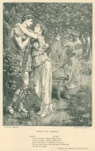 Illustration for Troilus and Cressida (engraving) Illustration for Troilus and Cressida (engraving)