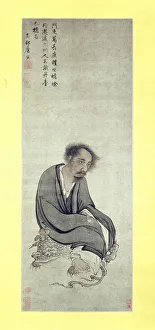 The Immortal Ge Changgeng sitting on his Three-legged Toad The Immortal Ge Changgeng sitting on his Three-legged Toad