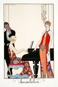 Incantation, from Falbalas & Fanfreluches, Almanach des Modes Presentes, Passees et Futures, 1923 (colour litho) Incantation, from Falbalas & Fanfreluches, Almanach des Modes Presentes, Passees et Futures, 1923 (colour litho)
