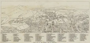 Index Plan of the General View of Edinburgh (engraving) Index Plan of the General View of Edinburgh (engraving)