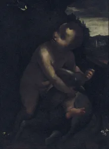 The infant St. John the Baptist (oil on panel) The infant St. John the Baptist (oil on panel)