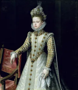The Infanta Isabel Clara Eugenie (1566-1633) 1579 (oil on canvas) The Infanta Isabel Clara Eugenie (1566-1633) 1579 (oil on canvas)