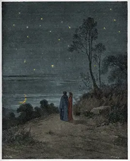 Inferno, Canto 2 : The darkening sky of the first night Inferno, Canto 2 : The darkening sky of the first night