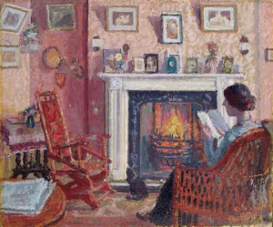 Interior, 31 Mornington Crescent (oil on canvas) Interior, 31 Mornington Crescent (oil on canvas)