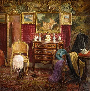An Interior of a Boudoir, 1916 (oil on canvas) An Interior of a Boudoir, 1916 (oil on canvas)