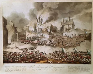 The Interior of Hougoumont during the Battle on the Glorious 18th June 1815 The Interior of Hougoumont during the Battle on the Glorious 18th June 1815