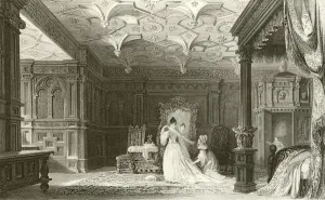 Interior of Sizergh Hall, Westmorland (engraving) Interior of Sizergh Hall, Westmorland (engraving)