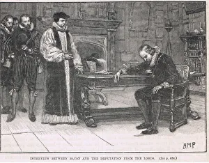 Interview between Bacon and the deputation from the Lords 1621 Interview between Bacon and the deputation from the Lords 1621