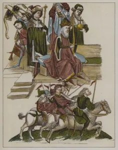 Investiture of Frederick I of the house of Hohenzollern as Elector of Brandenburg at the Council of Constance Investiture of Frederick I of the house of Hohenzollern as Elector of Brandenburg at the Council of Constance