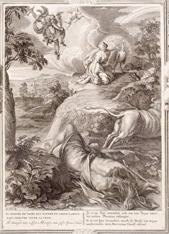 Io Changed into a Cow: Mercury Cuts Off Argus Head, 1730 (engraving) Io Changed into a Cow: Mercury Cuts Off Argus Head, 1730 (engraving)