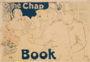Irish and American Bar, Rue Royale; poster for The Chap Book Irish and American Bar, Rue Royale; poster for The Chap Book