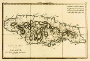 The Island of Jamaica, from Atlas de Toutes les Parties Connues du Globe Terrestre' The Island of Jamaica, from Atlas de Toutes les Parties Connues du Globe Terrestre'