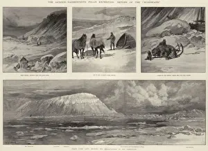 The Jackson-Harmsworth Polar Expedition, Return of the 'Windward' (engraving) The Jackson-Harmsworth Polar Expedition, Return of the 'Windward' (engraving)