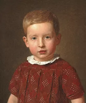 Johan Jacob Krohn as a child, 1846 (oil on canvas)