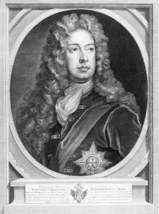 John Churchill (1650-1722) 1st Duke of Marlborough, c.1700 (engraving) John Churchill (1650-1722) 1st Duke of Marlborough, c.1700 (engraving)