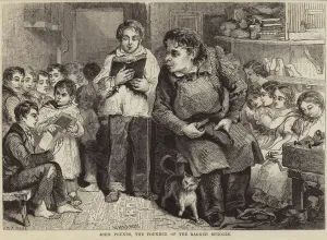 John Pounds, the founder of the ragged schools (engraving) John Pounds, the founder of the ragged schools (engraving)