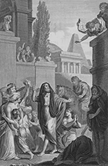 Jonah foretels the Overthrow of Nineveh (engraving) Jonah foretels the Overthrow of Nineveh (engraving)