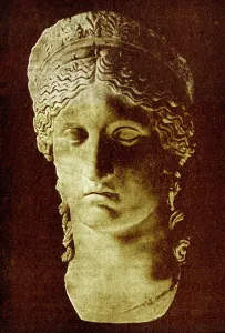 The Juno Ludovisi, illustration from History of Greece by Victor Duruy, published 1890 (digitally enhanced image) The Juno Ludovisi, illustration from History of Greece by Victor Duruy, published 1890 (digitally enhanced image)