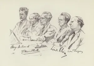 The Jury for Organ, Brussels Conservatoire (Auguste de Boeck, Fernand Mawet, Joseph Jongen, Leandre Vilain) The Jury for Organ, Brussels Conservatoire (Auguste de Boeck, Fernand Mawet, Joseph Jongen, Leandre Vilain)