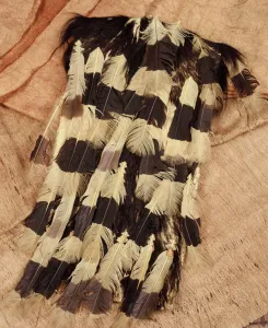 Kenyah warrior's jacket from Sarawak, Malaysia (hornbill feathers) Kenyah warrior's jacket from Sarawak, Malaysia (hornbill feathers)