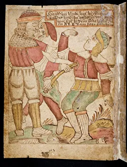 The Killing of Balder, from Melsted's Edda (pen & ink and w/c on paper) (see also 69854) The Killing of Balder, from Melsted's Edda (pen & ink and w/c on paper) (see also 69854)