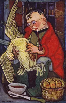 Killing The Hen That Lay The Golden Eggs (colour litho) Killing The Hen That Lay The Golden Eggs (colour litho)