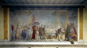 The King of France Henry III (1551-1589) received in Venice by Federico Contarini in 1574 The King of France Henry III (1551-1589) received in Venice by Federico Contarini in 1574