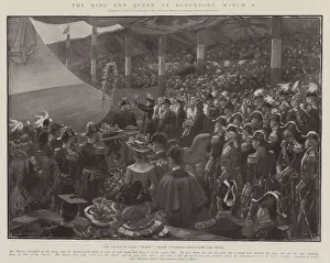 The King and Queen at Devonport, 8 March (engraving) The King and Queen at Devonport, 8 March (engraving)
