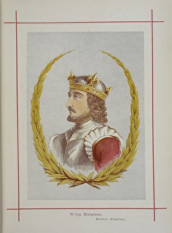 Historical Royal Portraits UK Prints: King Stephen