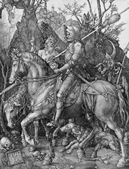 The Knight, Death and the Devil, 1513 (engraving) The Knight, Death and the Devil, 1513 (engraving)
