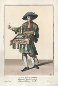 Knives, Combs or Inkhornes (coloured engraving) Knives, Combs or Inkhornes (coloured engraving)